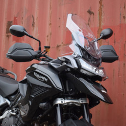 Przedłużki osłon dłoni Pyramid Matowa czerń Triumph Tiger 1200 Rally Pro 2022-Aktualne