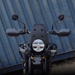 Osłony dłoni Pyramid Matowa czerń Royal Enfield Guerrilla 450 2024-Aktualne