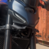 Przedni spojler Pyramid Matowa czerń Yamaha MT-07 2025-Aktualny