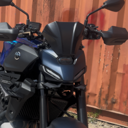 Przedni spojler Pyramid Matowa czerń Yamaha MT-07 2025-Aktualny