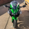 Skrzydła Pyramid GP Matowa czerń Kawasaki Ninja H2 SX 2018-2021