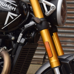 Osłona klaksonu Pyramid Czarny Triumph Speed 400 2024-Aktualny