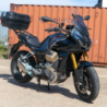 Osłona silnika Pyramid Błyszczący srebrny Moto Guzzi V100 Stelvio 2023-Aktualny