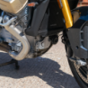 Osłona silnika Pyramid Błyszczący srebrny Moto Guzzi V100 Stelvio 2023-Aktualny