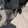 Osłona silnika Pyramid Błyszczący srebrny Moto Guzzi V100 Stelvio 2023-Aktualny