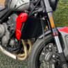 Osłona chłodnicy Pyramid Matowa czerń Triumph Trident 660 2021-Aktualne