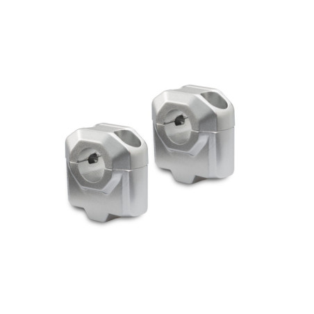 Podwyższenie kierownicy SW-MOTECH 30mm do Yamaha XJ600 Diversion [91-03] /XJ900 Diversion [94-98] - srebrne