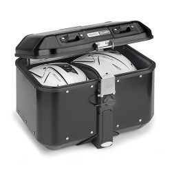 Kufer GIVI DLM46B TREKKER DOLOMITI Black Line (aluminiowy-czarny, 46 litrów)