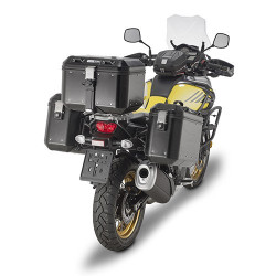 Kufer GIVI DLM46B TREKKER DOLOMITI Black Line (aluminiowy-czarny, 46 litrów)