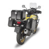 Kufer GIVI DLM46B TREKKER DOLOMITI Black Line (aluminiowy-czarny, 46 litrów)