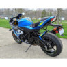 Błotnik Pyramid Metallic Blue (Triton Blue z żółtymi i białymi paskami) Suzuki GSX-R1000 2017-Aktualne