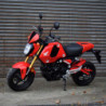 Błotnik Pyramid Gayety Red & Gloss Black Honda MSX 125 2021-Aktualne