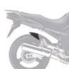 Przedłużenie Błotnik Pyramid Matowa czerń Yamaha TDM 900 2002-2011