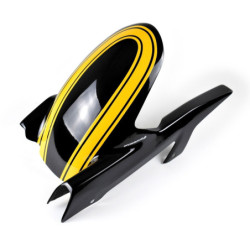 Błotnik Pyramid Metallic Diablo Black/Metallic Yellow (Yellow Ball Scheme) Kawasaki Z 900 RS SE 2022-Aktualny