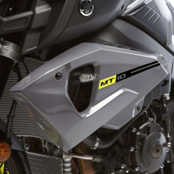 Panele owiewki Pyramid Sport Gloss Grey (Nimbus Grey) Yamaha MT-10 SP 2016-2021