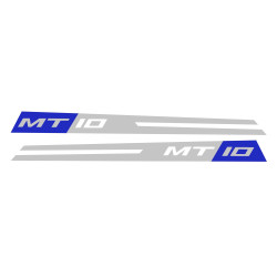 Naklejka Pyramid niebiesko-srebrna Yamaha MT-10 2016-obecnie