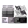Zestaw 21 naklejek Pyramid Yamaha MT-10 SP