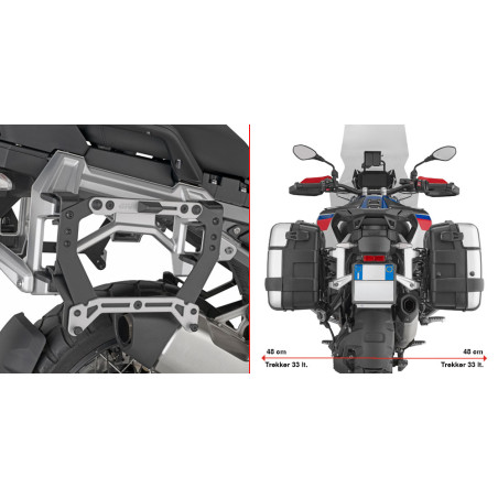 GIVI STELAŻ KUFRÓW BOCZNYCH MONOKEY - BMW R1300GS ADVENTURE (25)