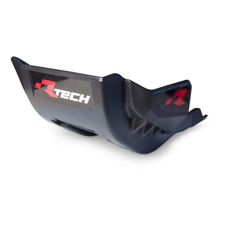RACETECH (RTECH) 2025/12 OSŁONA SILNIKA Z TECHNOPOLIMERU HONDA CRF 450 R / RX / RWE '21-'24, CRF 250 R / RX '22-'24 KOLOR CZARNY