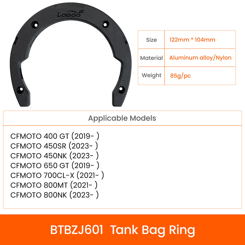 LOBOO Uchwyt Tank Bag CFMOTO 650TR-G/MT (10.4.04004.019.01)