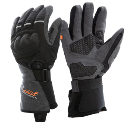 LOBOO Podgrzewane rękawice motocyklowe Szare (01.2.09047.001.01)