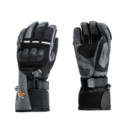 LOBOO Podgrzewane rękawice motocyklowe Szare rozm. 3XL