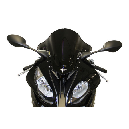 Szyba motocyklowa MRA BMW S1000 RR /HP4 RACE K10 2015-2018, forma R, przyciemniana