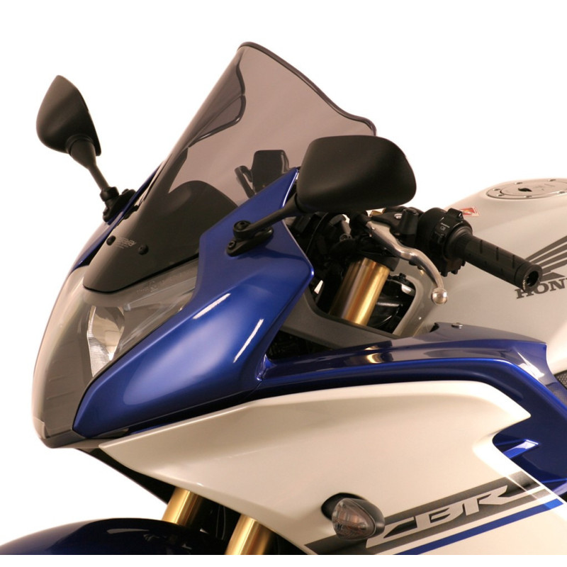 Szyba motocyklowa MRA HONDA CBR 600 F PC 41 2011-, forma R, przyciemniana
