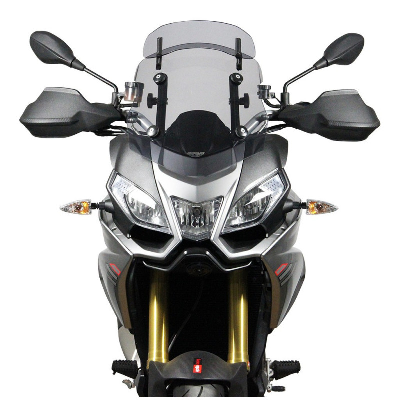 Szyba motocyklowa MRA APRILIA CAPONORD 1200 VK 2013-, forma VT, bezbarwna