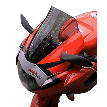 Szyba motocyklowa MRA OT APRILIA RSV MILLE R RP 2001-2003, forma TN, przyciemniana