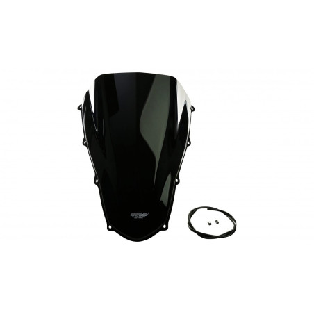 Szyba motocyklowa MRA APRILIA RSV MILLE R/FACTORY RR 2004-2009, forma R, czarna