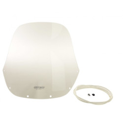 Szyba motocyklowa MRA OT APRILIA TUAREG WIND 600 -, forma TN, czarna