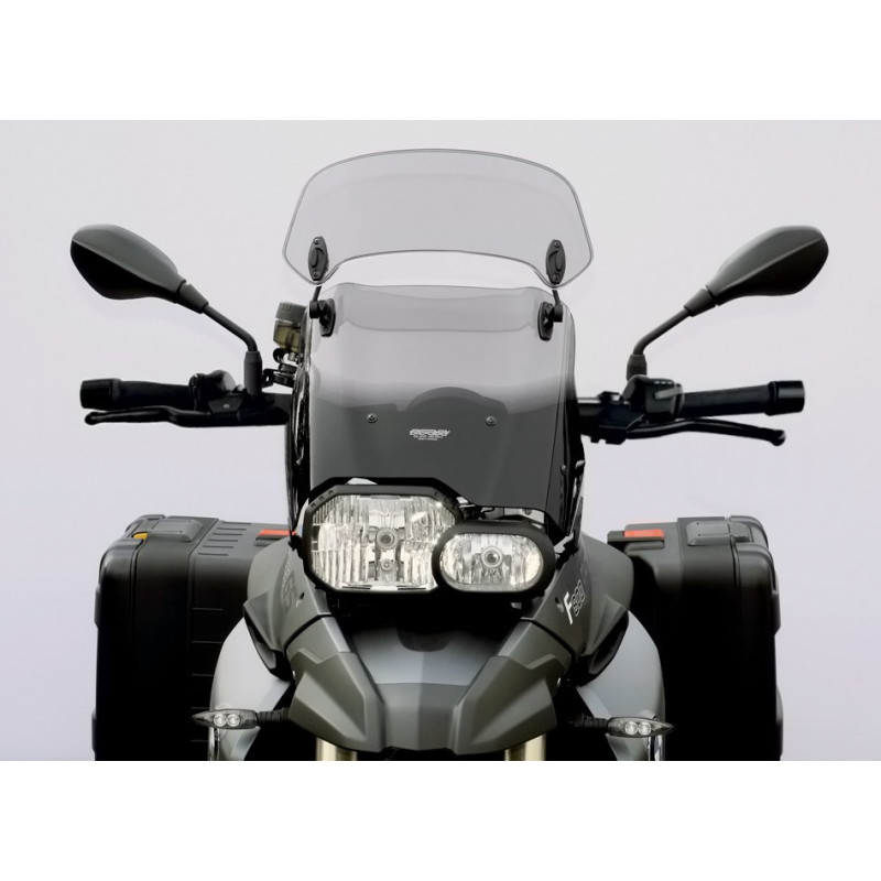 Szyba motocyklowa MRA BMW F 800 GS E8GS, 4G80, 4G80R 2008-2017, forma XCTM, przyciemniana