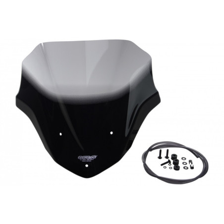 Szyba motocyklowa MRA BMW F 800 R E8ST 2015-, forma R, przyciemniana