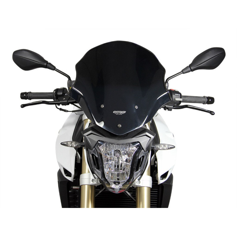 Szyba motocyklowa MRA BMW F 800 R E8ST 2015-, forma T, przyciemniana