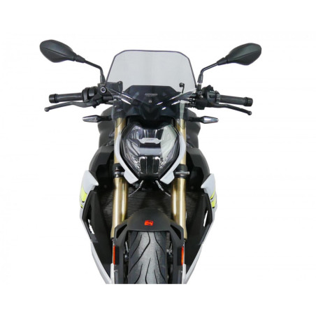 Szyba motocyklowa MRA BMW S1000 R 2021-, forma NSPN, przyciemniana
