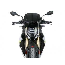 Szyba motocyklowa MRA BMW S1000 R 2021-, forma NSPN, czarna