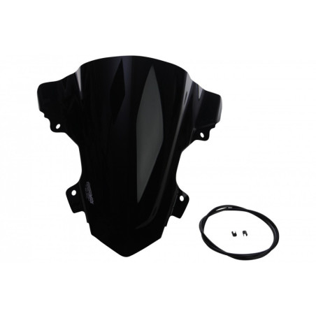 Szyba motocyklowa MRA BMW S1000 RR /HP4 RACE K10 2015-2018, forma R, czarna