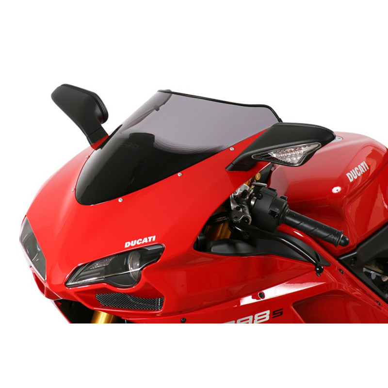 Szyba motocyklowa MRA DUCATI 848 H6/H7 -, forma O, przyciemniana