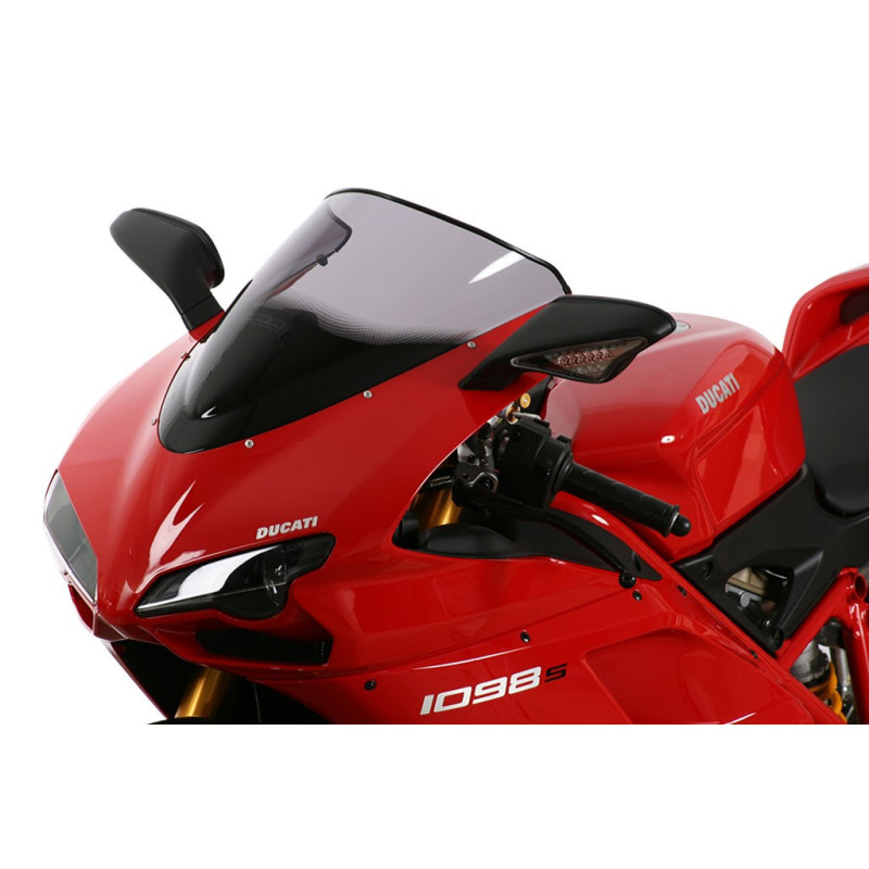 Szyba motocyklowa MRA DUCATI 848 H6/H7 -, forma R, bezbarwna