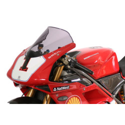 Szyba motocyklowa MRA DUCATI 998 H2 -, forma R, bezbarwna