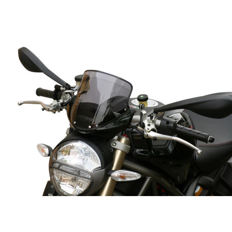 Szyba motocyklowa MRA DUCATI MONSTER 1100 /EVO M5 -, forma T, czarna