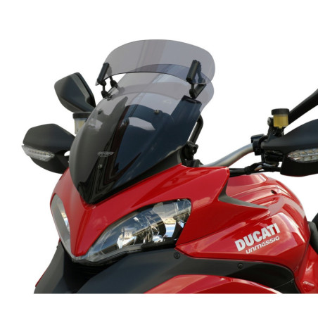 Szyba motocyklowa MRA DUCATI MULTISTRADA 1200 / S A2 2009-2012, forma VT, przyciemniana