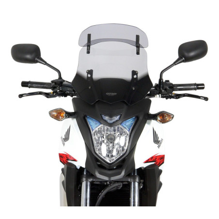 Szyba motocyklowa MRA HONDA CB 500 X PC 46 2013-2015, forma VT, przyciemniana