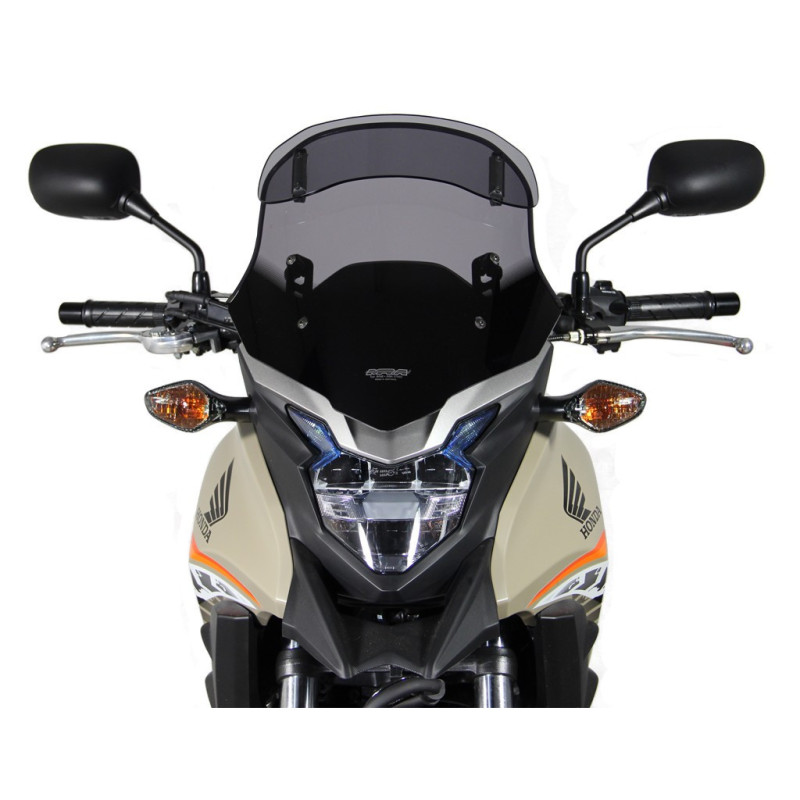 Szyba motocyklowa MRA HONDA CB 500 X /XA PC59 / PC64 / PC64A 2016-, forma VT, przyciemniana