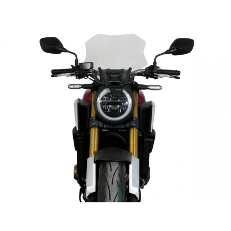 Szyba motocyklowa MRA HONDA CB 650 R 2019-2023, forma NTN, bezbarwna