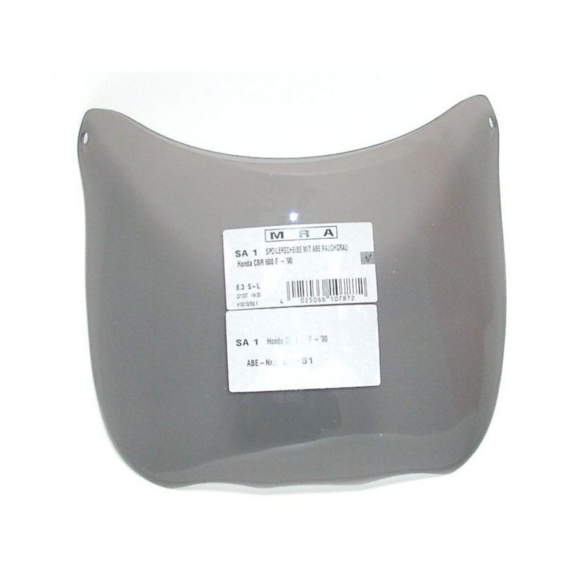 Szyba motocyklowa MRA OT HONDA CBR 600 F PC19 PC23 -1990, forma SN, przyciemniana