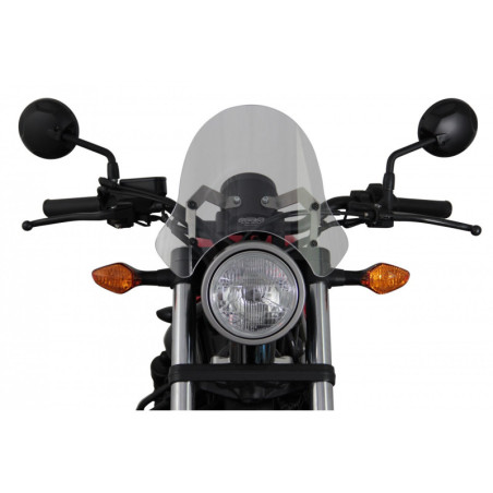 Szyba motocyklowa MRA HONDA CMX 500 REBEL 2017-2019, forma NSP, bezbarwna