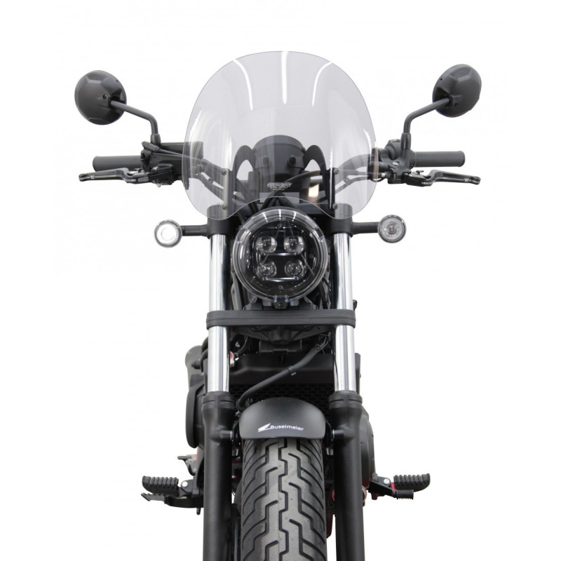 Szyba motocyklowa MRA HONDA CMX 500 REBEL 2020-, forma NTM, przyciemniana
