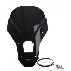 Szyba motocyklowa MRA HONDA CRF 1100 L A.T.- /DCT ADV. SPORTS 2020-2023, forma TM, czarna
